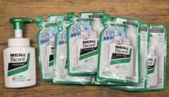 MEN's Biore 泡タイプ洗顔料 本体＋つめかえ用セット×8のサムネイル