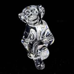 ●美品/バカラ　干支　置物　フィギュリン　さる　猿　申年 7 ○美品/バカラ 干支 置物 フィギュリン さる 猿 申年 7 - メルカリ