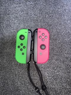 Nintendo Switch Joy-Con RネオンピンクLネオングリーンのサムネイル
