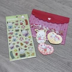 ポチャッコ キラキララメシール 和装【日本限定】 mikkoコラボシールセットのサムネイル