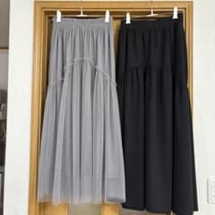 秋冬スカート２枚セットのサムネイル
