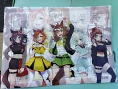 ウマ娘　ゾンビランドサガ アニメキャラクター クリアファイル ２枚　コラボ企画のサムネイル