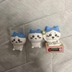 ちいかわ ハチワレ フィギュア デジタル時計 3点セットのサムネイル