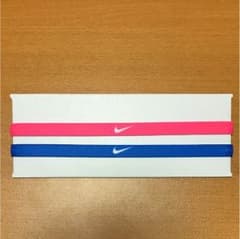 nike ヘアバンド 蛍光ピンク 青のサムネイル