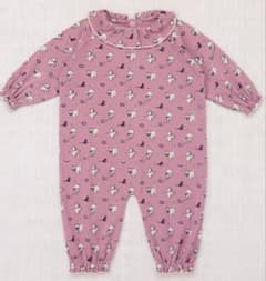 Misha & Puff ネコ柄ピエロロンパース 9-12m - メルカリ