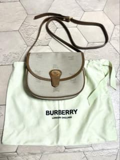 BURBERRY】ポシェット ショルダーバッグ ホースロゴ ショルダー調整