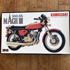 未組立品 ナガノ 1/8 Kawasaki 500-SS Mach IIIのサムネイル