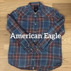 【古着】American Eagle ネルシャツ チェック柄のサムネイル