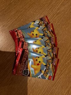 マクドナルド ハッピーセット プロモカードパック ポケモンカード　5パックのサムネイル