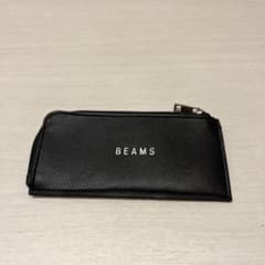 BEAMS 黒カードケース ペンケース マルチケースのサムネイル