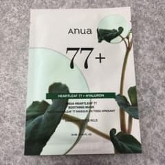 anua HEARTLEAF 77 + HYALURON シートマスクのサムネイル