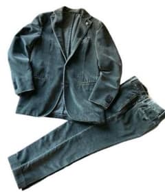 最終値　LARDINI ベロアセットアップ　イタリア製　ブートニエール 最終値 LARDINI ベロアセットアップ イタリア製 ブートニエール - メルカリ
