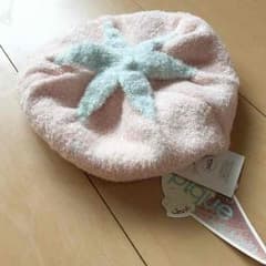 新品タグ付 ジェラートピケストロベリー帽子のサムネイル