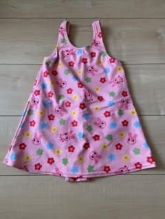 HOT.B ワンピース水着 ピンク 花柄 うさぎのサムネイル