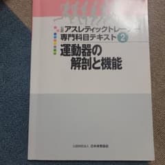 運動器の解剖と機能のサムネイル