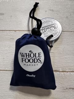 ★新品★Whole Foods Market Chiclag エコバッグ 紺色のサムネイル