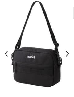 X-girl MILLS LOGO ADVENTURE SHOULDER BAGのサムネイル