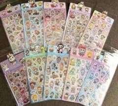 ラブブ キラキラシール✨10枚セットのサムネイル