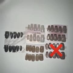 ネイルチップ 4点セット まとめ売りのサムネイル