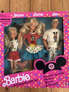 超激レア⭐︎1991年Barbie⭐︎Disney⭐︎ビンテージ品　バービー　ケンのサムネイル