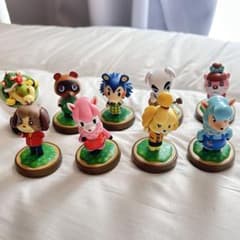 amiibo どうぶつの森 フィギュア 11体セット どうぶつの森 amiibo9体 - メルカリ