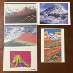 富士山ポストカード 5枚セットのサムネイル