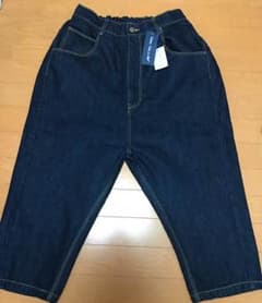 ★はるやま。様専用★bit blue デニム サルエルパンツのサムネイル