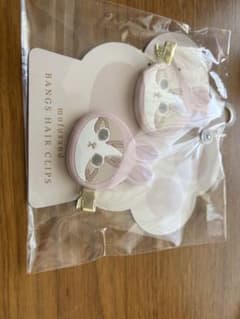 ち*ぐ様 mofusand BANGS HAIR CLIPS うさぎ　前髪クリッのサムネイル