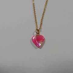 天然貝 ネックレス ハートのサムネイル