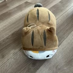 냥코 선생님 울 버전 갈색 고양이 봉제 인형