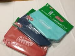 Coleman 　綾鷹 　オリジナルデザイン保冷バッグ 　3点セットのサムネイル