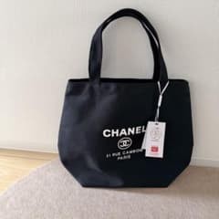 新品CHANEL シャネル バッグ ショルダー 厚手キャンバス トートバッグn3のサムネイル