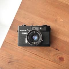 完動品・露出計OK】Konica コニカC35 flashmatic ブラック - メルカリ