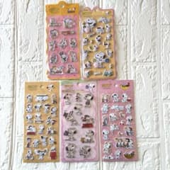 SNOOPY スヌーピー ステッカー シール 5枚セットのサムネイル