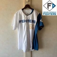 北海道日本ハムファイターズFIGHTERS ユニフォーム 万波中正 #66 XL 北海道日本ハムファイターズ ユニフォーム 万波中正選手 背番号66