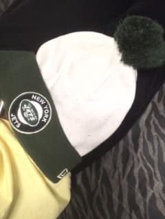 ニット帽　ビーニー  New York jetsのサムネイル