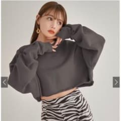 スウェットトップス チャコール (GRL) 値下げ交渉あり！のサムネイル