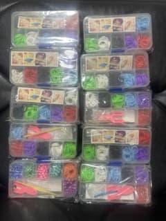 ファンルーム ゴムバンド 大量セット 10個まとめ売りのサムネイル