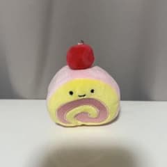 にっこりーノ ケーキのぬいぐるみ ロールケーキのサムネイル