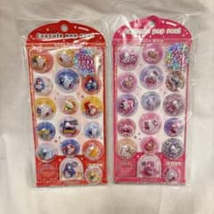 【正規品】サンリオ カプセルポップシール レトロキティ 新品未開封　ヒョウ柄のサムネイル
