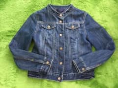 ☆Tommy  hilfiger  スタンドカラー　デニムジャケット☆のサムネイル