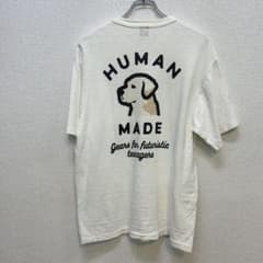 HUMAN MADE バックプリント Tシャツ 犬 L オフホワイト HUMAN MADE バックプリント Tシャツ 犬 L オフホワイト - メルカリ