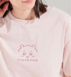 【送料無料】完売品ちいかわ半袖Tシャツ ピンクのサムネイル