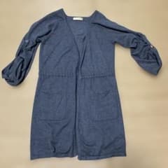 Ray BEAMS ロングカーディガン グレーのサムネイル
