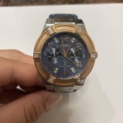 GUESS 腕時計 デニム調文字盤 クォーツのサムネイル