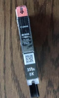 Canon BCI-351XL ブラック 純正インクのサムネイル