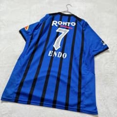 ガンバ大阪ユニフォーム 遠藤保仁 7番 レプリカ シャツ サッカー L 青