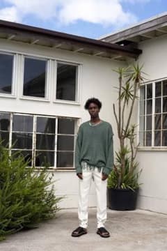 即完 早い者勝ちDAIRIKUダイリク Fringe net knitのサムネイル