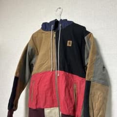 ☆希少☆ carhartt リメイク アクティブジャケット ブルゾン パーカー 