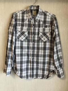 【WAREHOUSE】ダブルワークス 34 長袖 ウエスタンシャツ